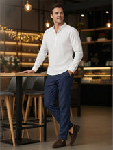 100% Cotton Mens Strip Full Sleeve Kurta