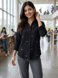 Women Full sleeve shirt collar Regular Fit Shirts