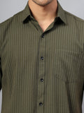 Yugnik Men's Slim Fit Half Sleeve Spread Collar Cotton Blend Black Color Casual Shirt for Men
