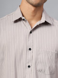 Yugnik Men's Slim Fit Half Sleeve Spread Collar Cotton Blend Black Color Casual Shirt for Men