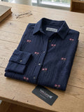 Women Full sleeve shirt collar Regular Fit Shirts