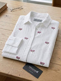 Women Full sleeve shirt collar Regular Fit Shirts