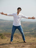 100% Cotton Mens Strip Full Sleeve Kurta