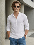 100% Cotton Mens Strip Full Sleeve Kurta