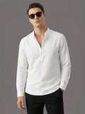 100% Cotton Mens Strip Full Sleeve Kurta