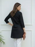 Women 3/4Th sleeve shirt collar Shirts