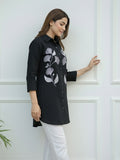 Women 3/4Th sleeve shirt collar Shirts