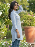 Women 3/4Th sleeve shirt collar Shirts