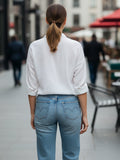 Women Full sleeve shirt collar Regular Fit Shirts